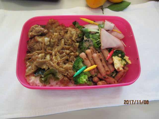 ３年弁当